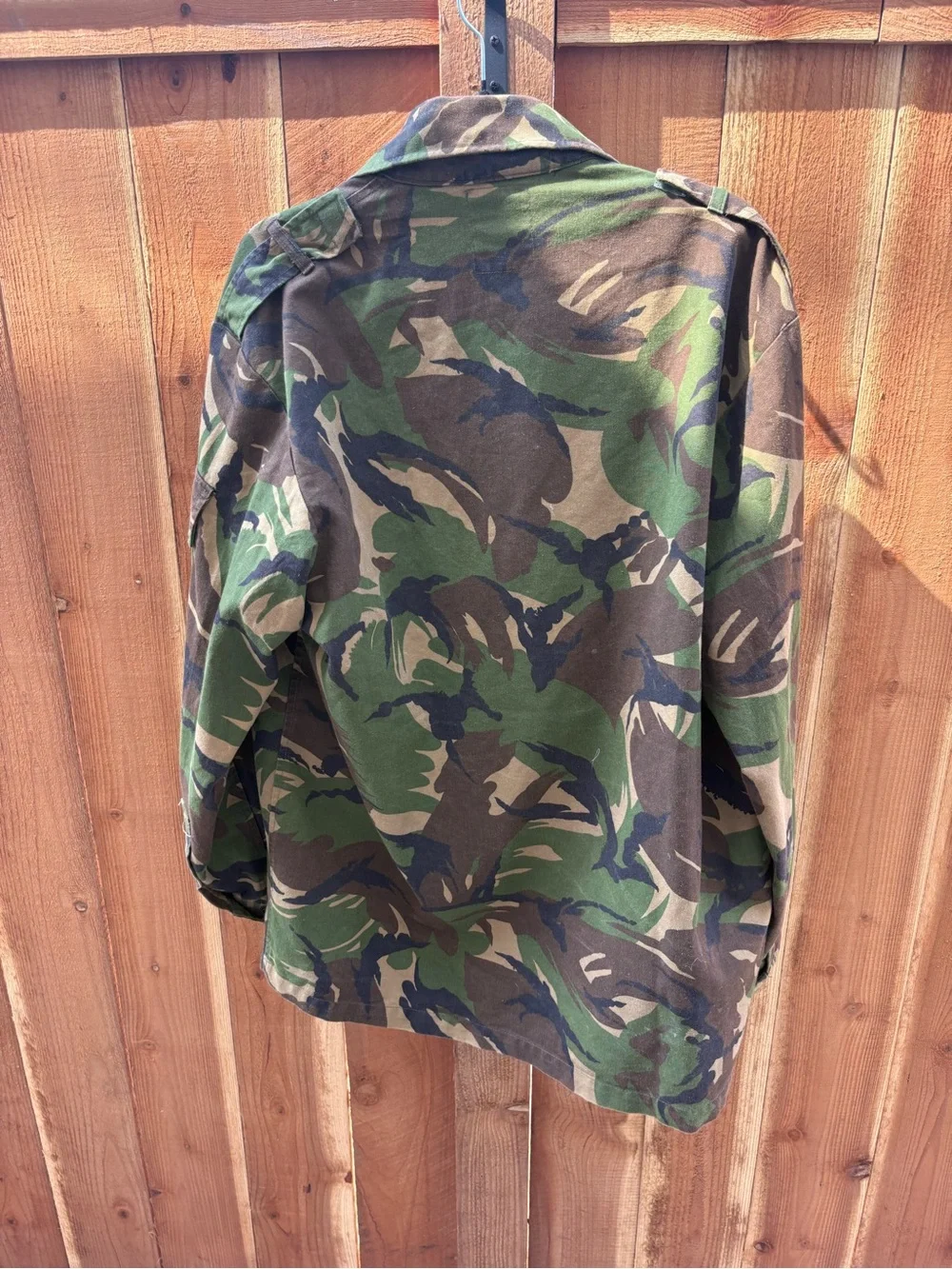 Dutch Army Woodland Camo Field Jacket